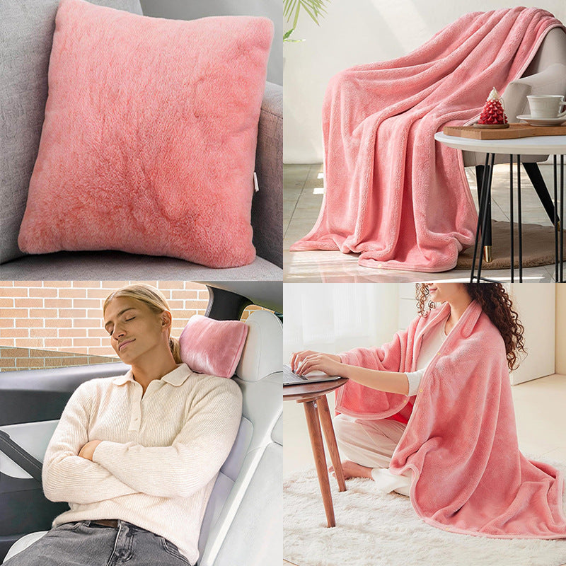 Manta Multifuncional, Chal, manta y almohada
